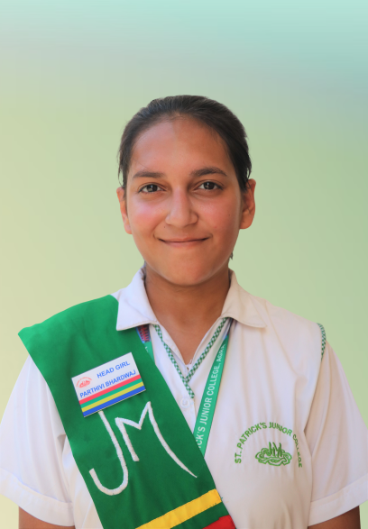 PARTHIVI BHARADWAJ(HEAD GIRL)